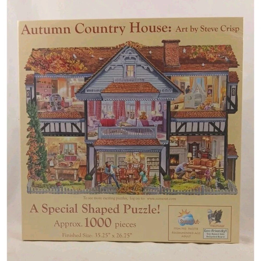 SunsOut Special Shaped 1000 PC Jigsaw Puzzle-